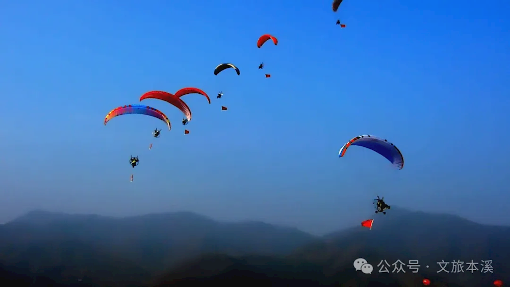 辽宁省第十八届滑翔伞锦标赛在我市举行